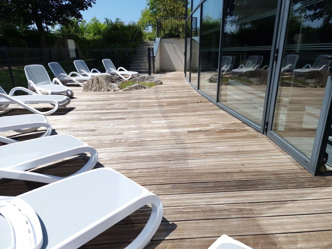 Nid D'Aven Charmante Maison, Piscine De Fevrier A Octobre 1-6P Dans Residence Pont-Aven Bagian luar foto